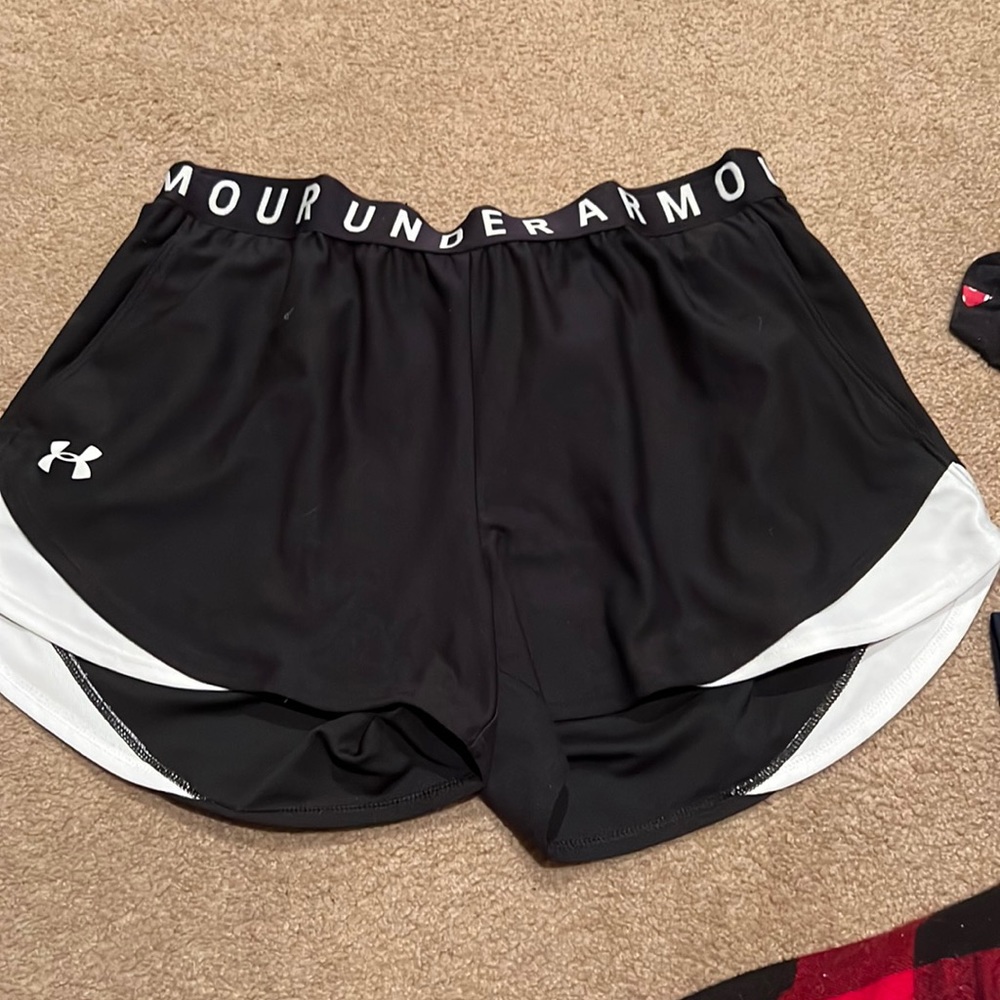 Haven't been worn that many times, great condition and had pockets on each side.